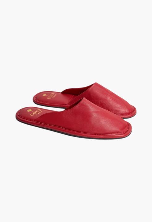 Bedroom Slippers - Red - GLAM MODA